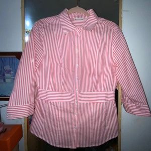 7th AVENUE New York & Company Button Down Shirt
